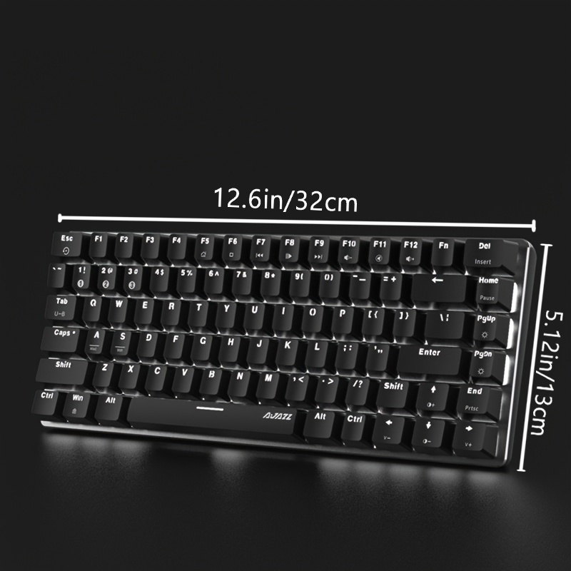 Ajazz Ak33 Wired Bt5.0 Dual mode Mechanical Keyboard Office - Temu Mexico