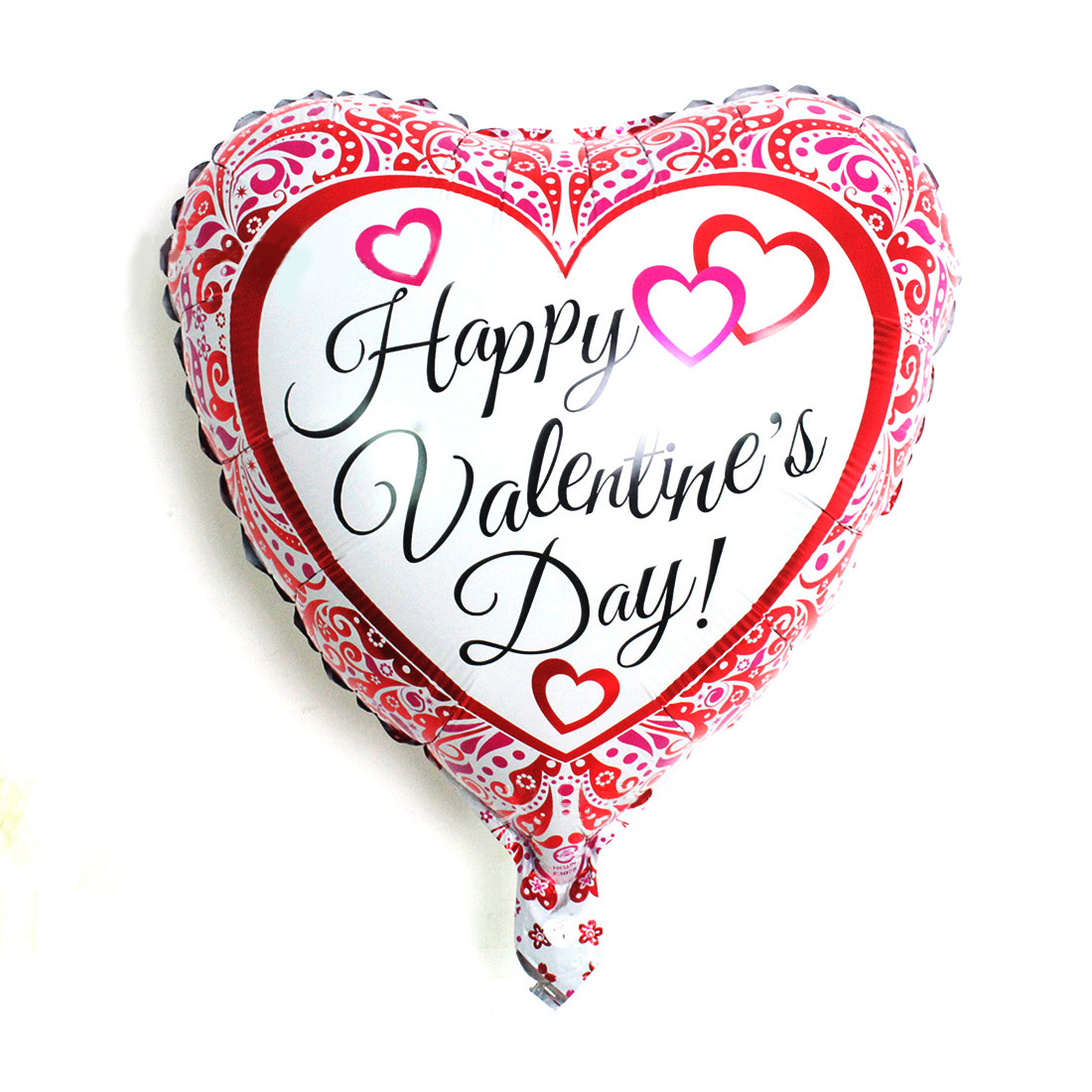 18 Happy Birthday Heart Shape Hearts Helium Foil Balloon (5 Pack)#15843