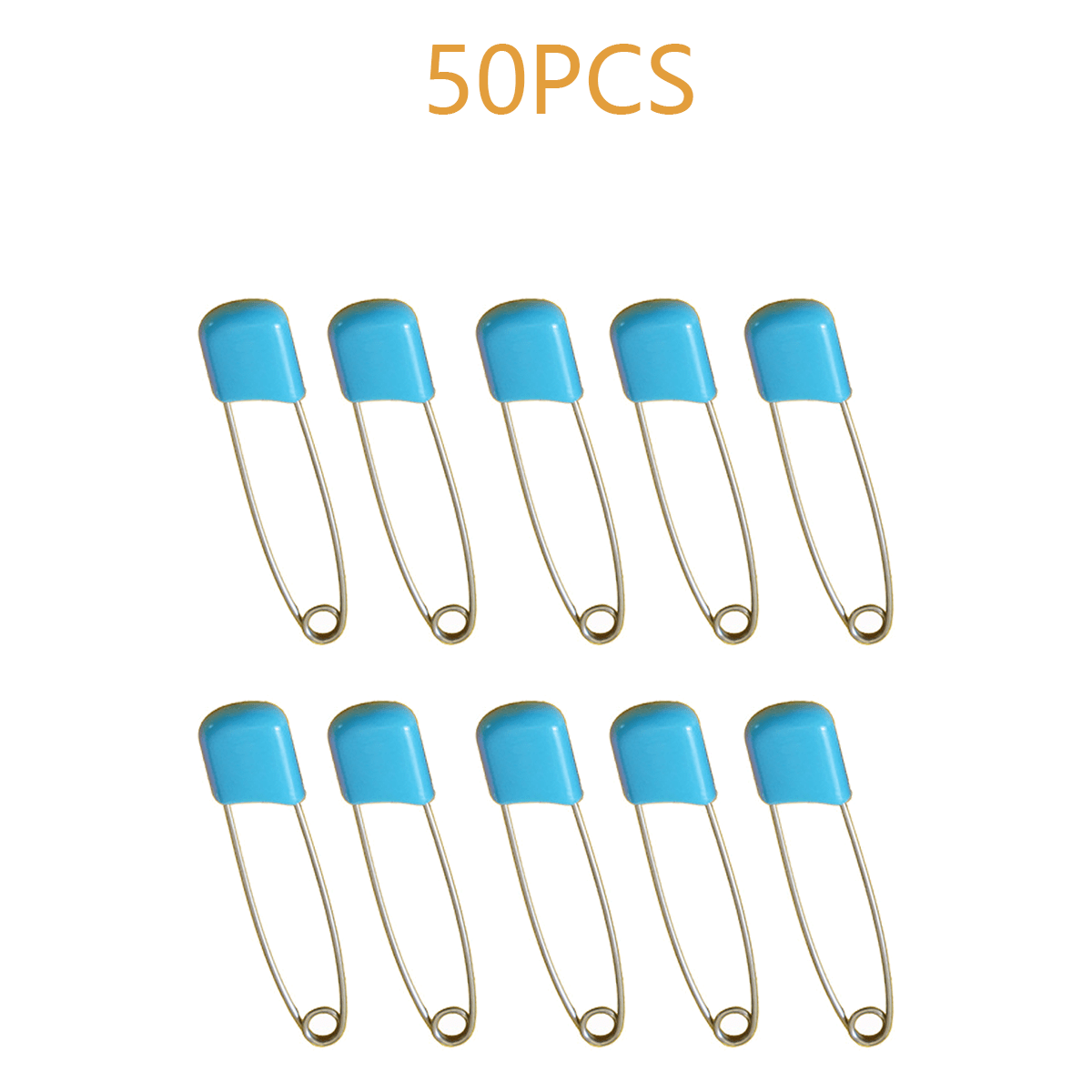 12/20/50pcs Diaper Nappy Safety Hold Baby Dress Locking Clip Cloth Pins  Pink