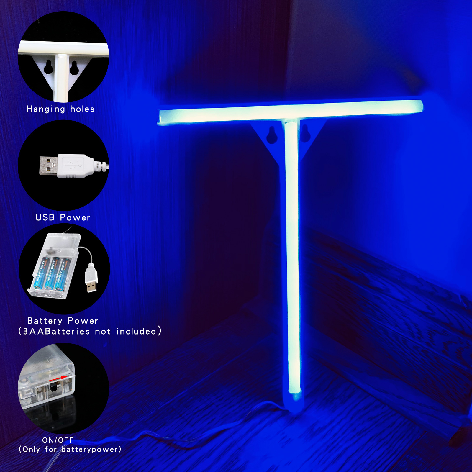 LED Neon Letter Lights, LED Neon Night Light Battery Powered Wall  Decorative Night Light for Home Decor (N) (Null N) : : Tools &  Home Improvement