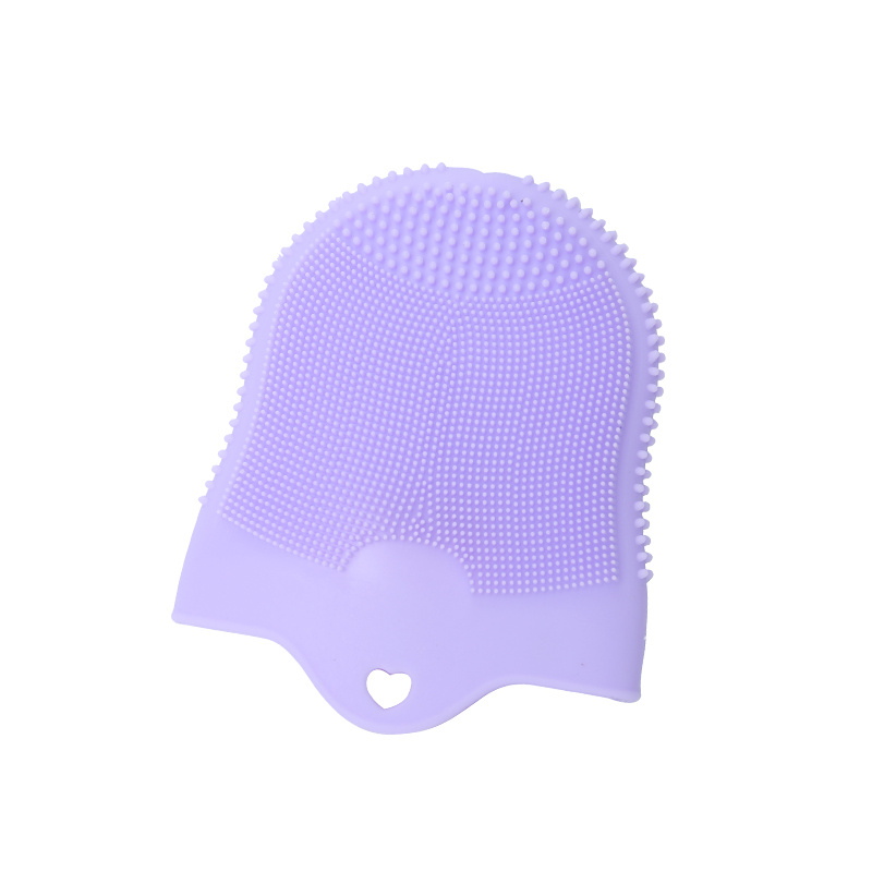 Soft Silicone Face Cleansing Brush Face Exfoliator Blackhead Acne Pore Pad