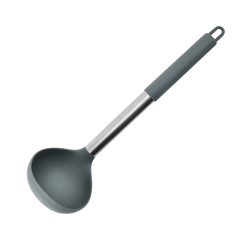 Cuchara de silicona, 6 cucharas de silicona antiadherentes para cocinar,  cucharas de mezcla de silicona, juego de cucharas de cocina de silicona