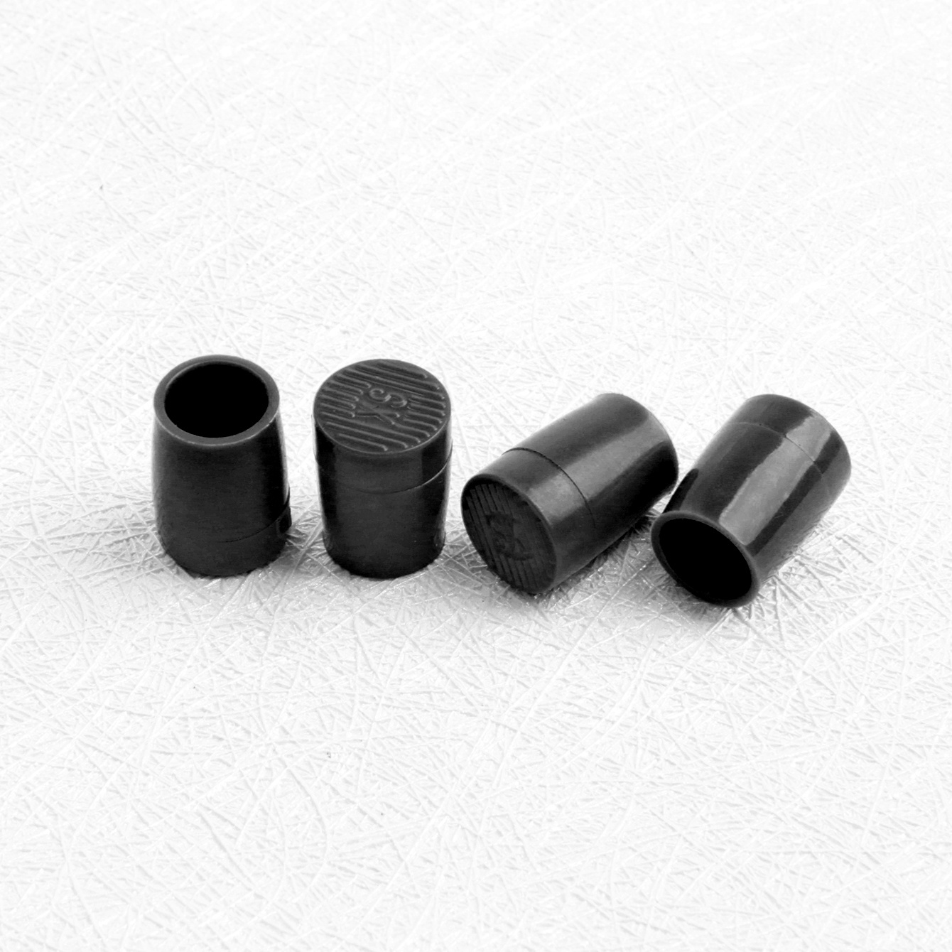 4pcs High Heel Protector Caps - Tpu Material, Anti-slip & Noise Reduction Cylinder Heel Covers For Women's Shoes, & Comfortable Heel Guards, Black, Heel Cushions & Liners