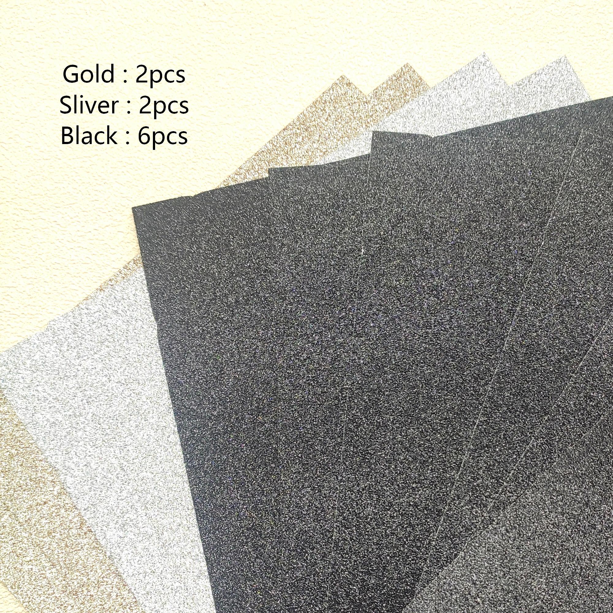 Non-Shed Glitter Cardstock 12X12 1 sheet Emerald - 855697008668