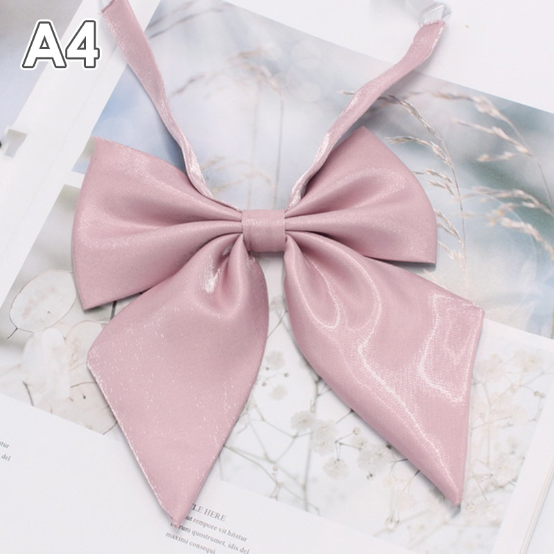 Solid Color Bow Tie Uniform Collar Sailor Suit Jk Clothing Bowknot