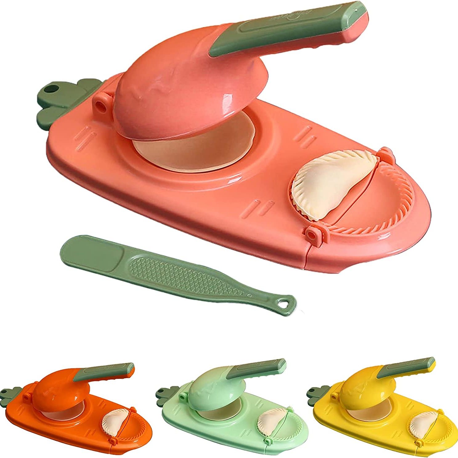 1 Dumpling Maker Safety Abs Material Dumpling Press Maker - Temu