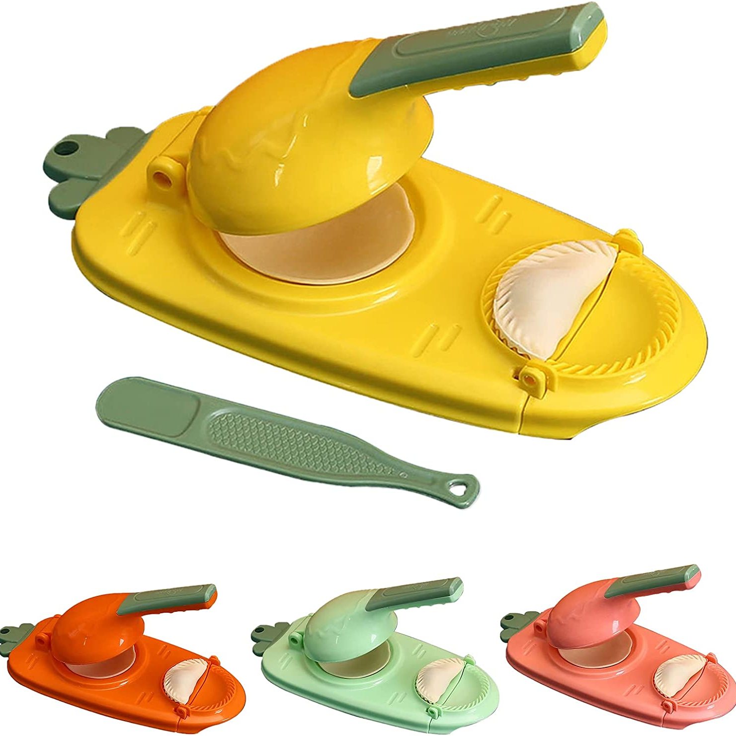 1 Dumpling Maker Safety Abs Material Dumpling Press Maker - Temu