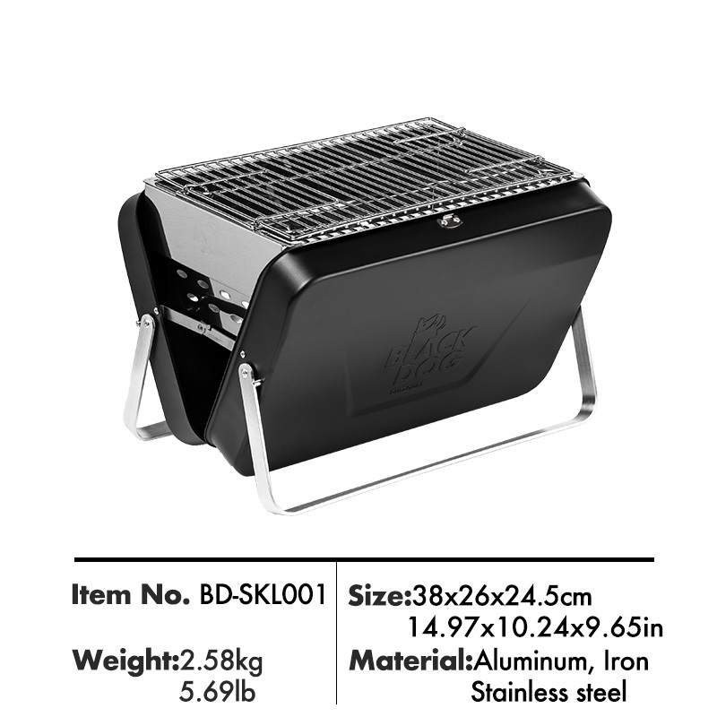 Blackdog Grill Outdoor Folding Bbq Stove Grill Barbecue Charcoal Grill