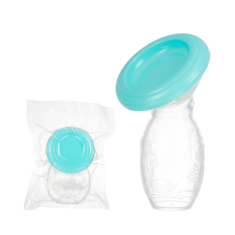 100ml Silicone Manual Control Breast Pump, Breast Milk Collector