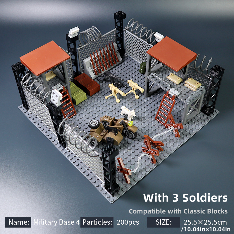 Base militaire lego