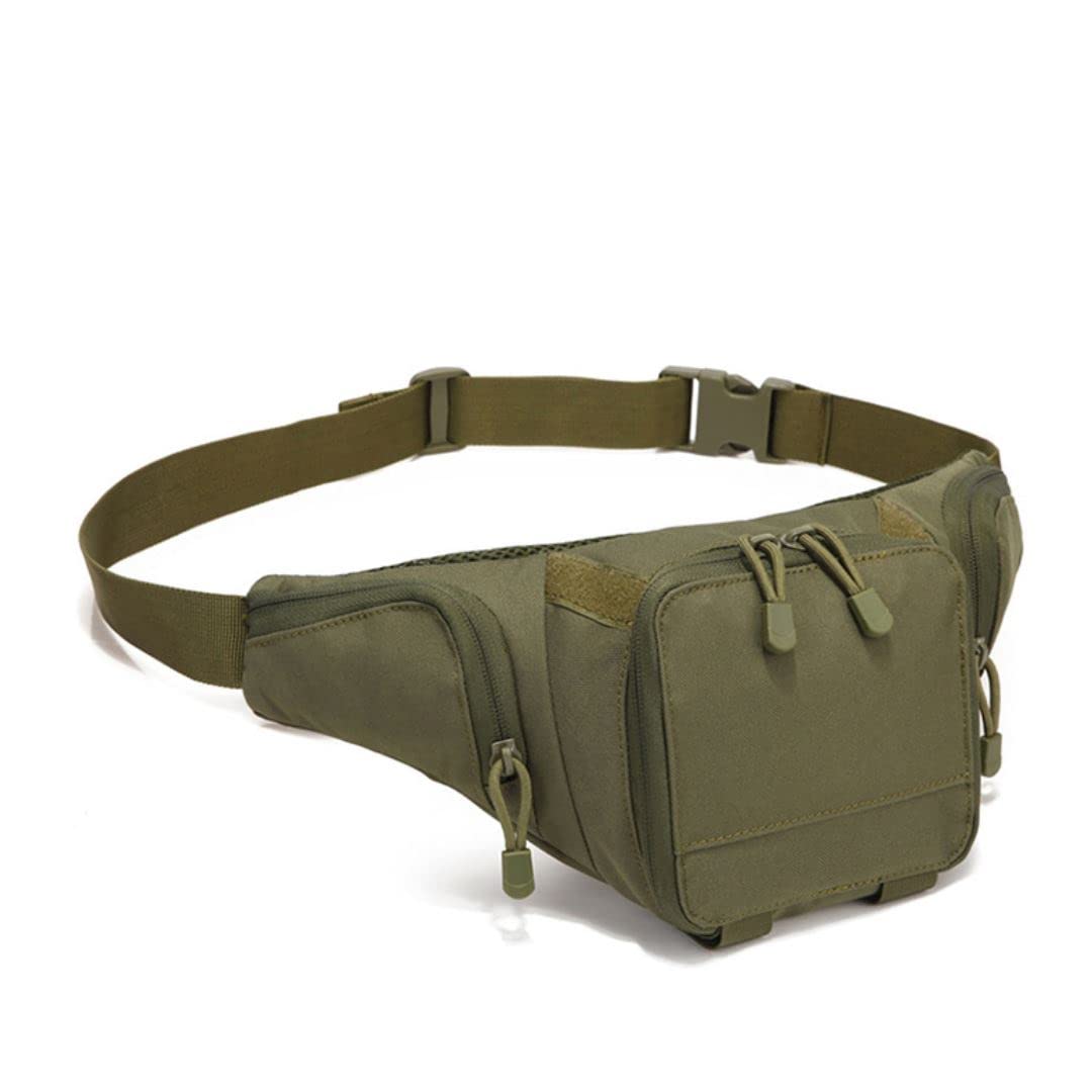 Tactical Waist Bag & Molle EDC Pouch for Outdoor Activities Green