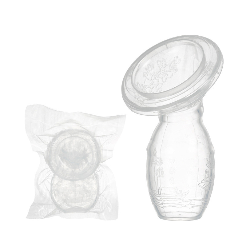 100ml Silicone Manual Control Breast Pump, Breast Milk Collector
