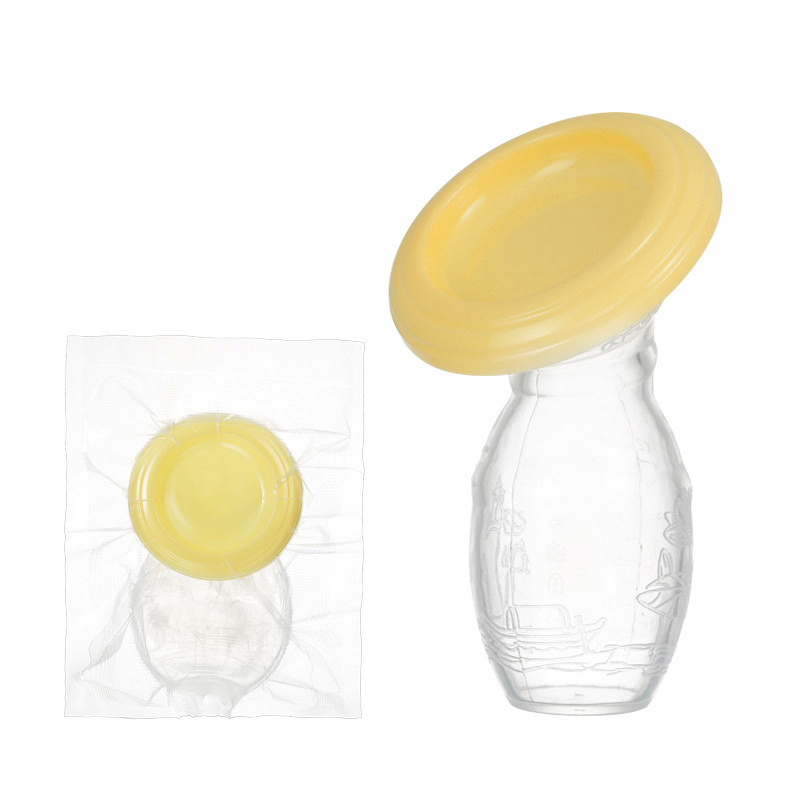100ml Silicone Manual Control Breast Pump, Breast Milk Collector