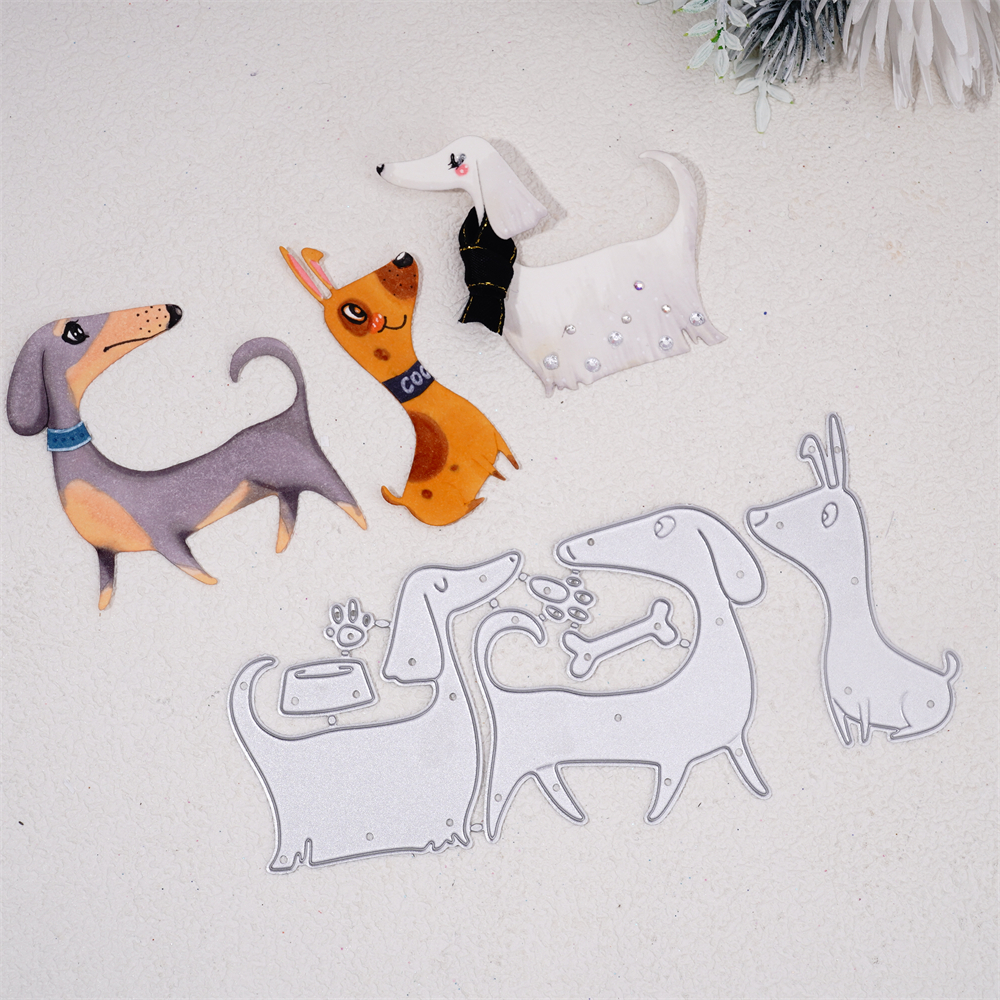 Animal Dog Metal Cutting Dies Cut Diy Bone - Temu Netherlands