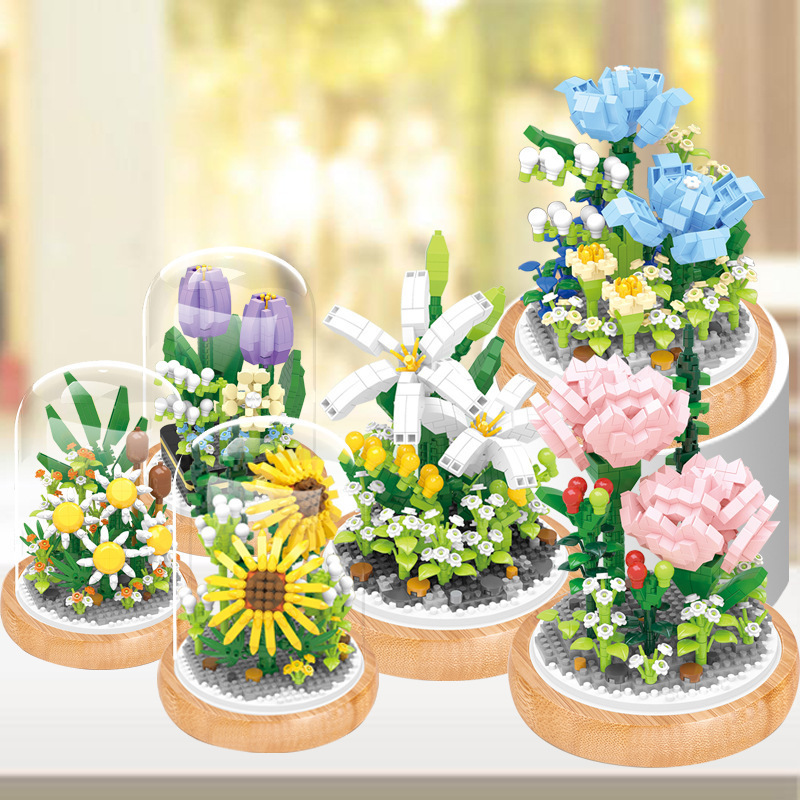 Ulanlan Flower Bouquet Building Blocks Toy, Decorative Home Accessories  Artificial Flowers Building Set for Adults, Best Gift for Mother's Day,  Anniversary, Valentine's Day and Birthday Gifts 1237PCS - Yahoo Shopping