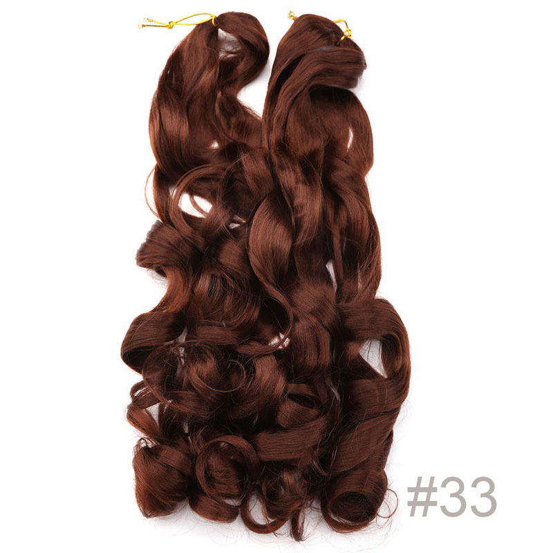Pre Stretched Bouncy Braiding Hair Loose Wavy French Curly - Temu