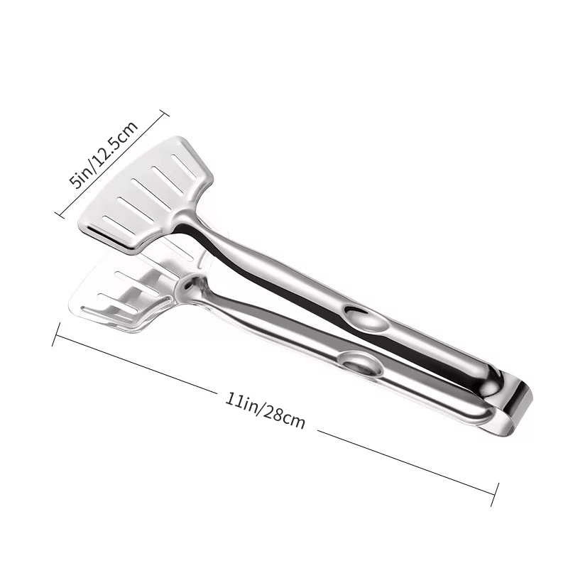 Cooking Tongs Fish Spatula 304 Stainless Steel Slotted Temu
