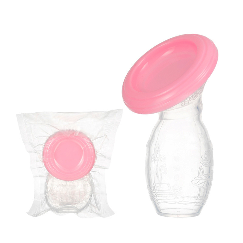 100ml Silicone Manual Control Breast Pump, Breast Milk Collector