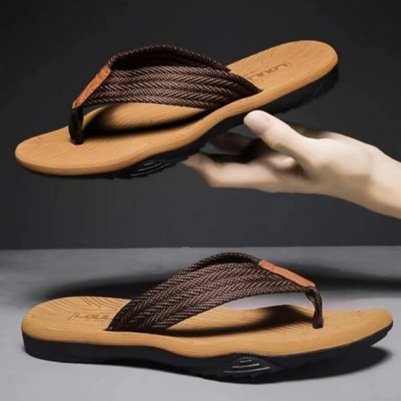 Mens Flip Flops Lightweight Comfy Non Slip Thong Sandals For