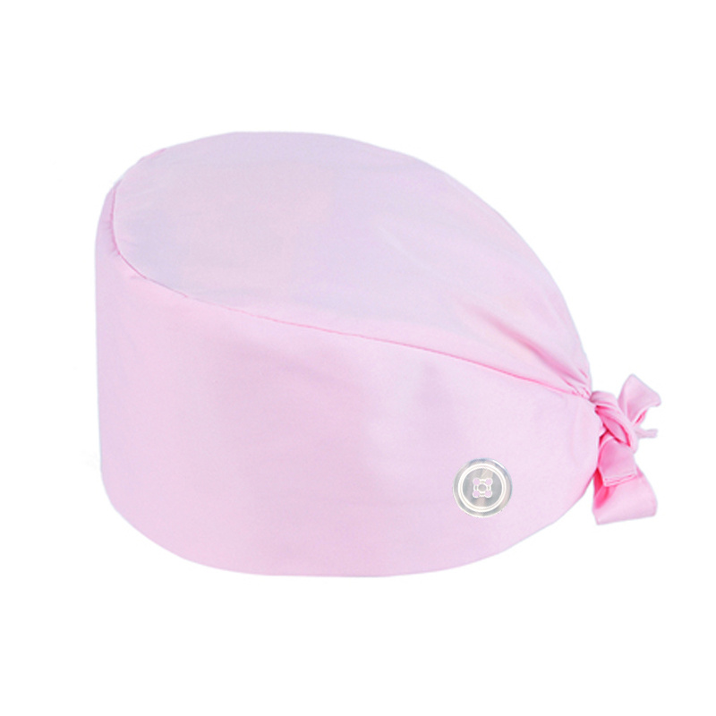 Adjustable Work Cap Nurse Cap Solid Scrub Caps Working Hats Men Women