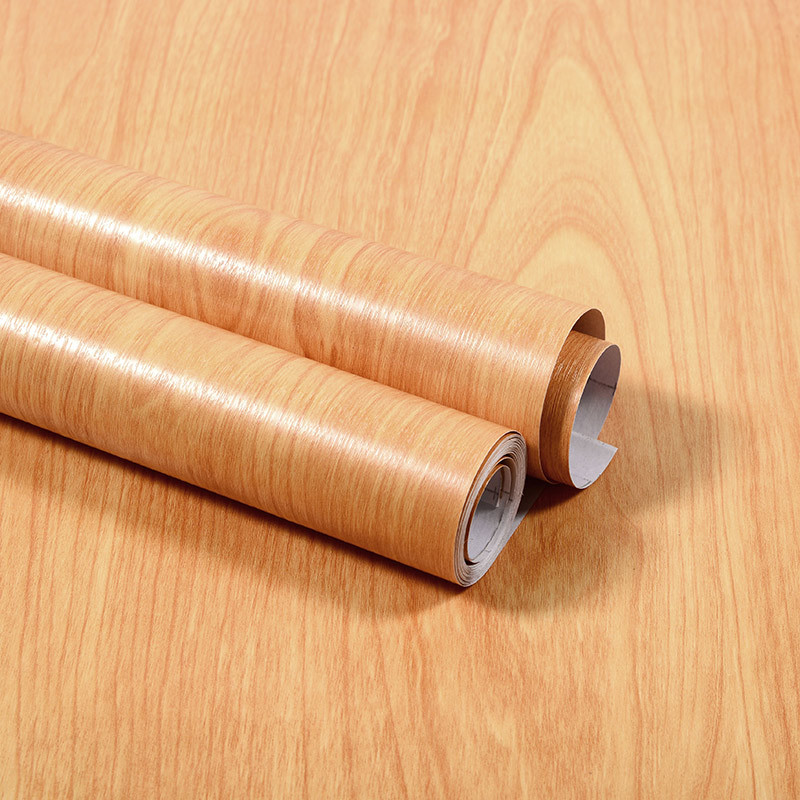 Papel adhesivo de grano de madera para gabinete, papel tapiz de madera para  despegar y pegar, papel tapiz extraíble de madera rústica, papel tapiz