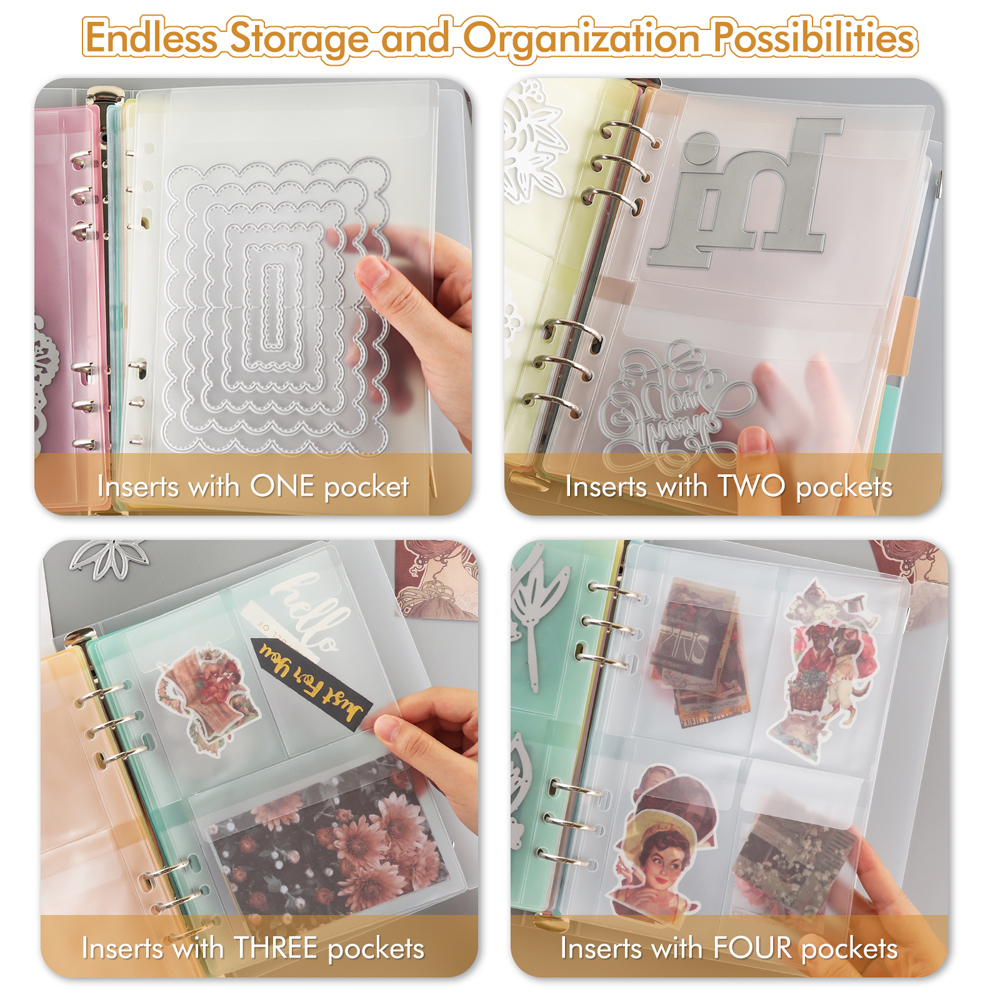 Die Storage Book Binder Die Stamp Storage Folder Page Temu