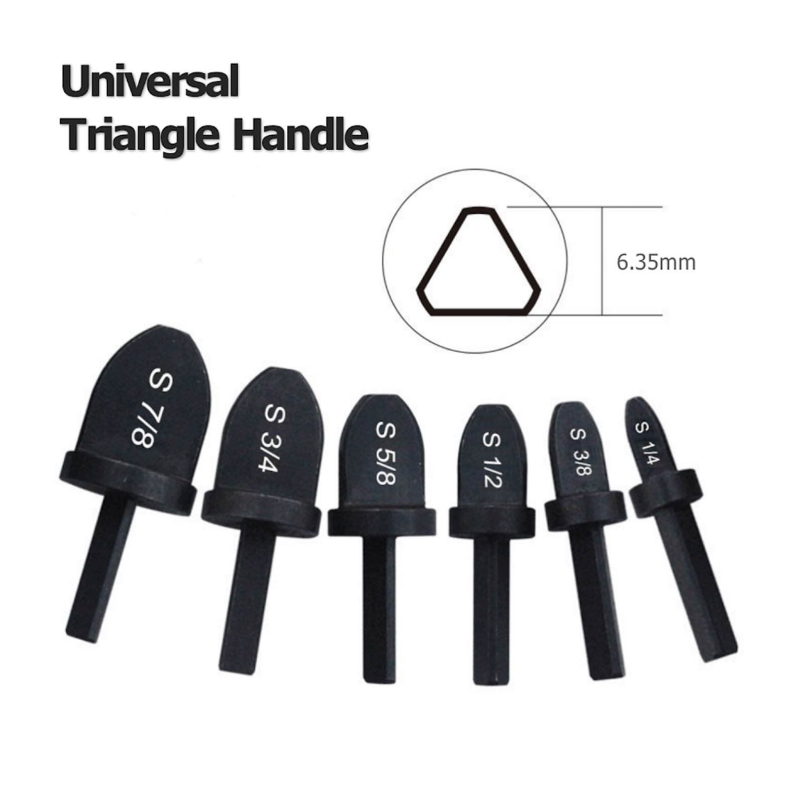 6 Unids/set Mango Triangular Tubo Expansor Tubo Cobre Tubo - Temu