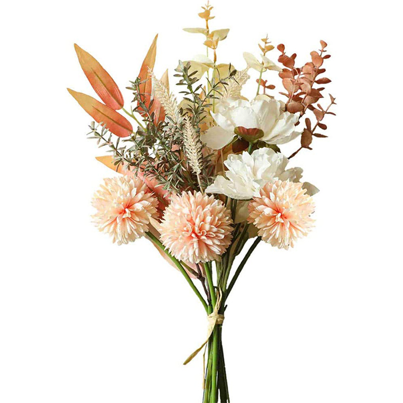 Fiori Decorativi Lunghi Artificiali Vasi Alti Erba 45 Cm Soffice  Composizione Floreale Esagerata Glice A Secco Da 11,7 €