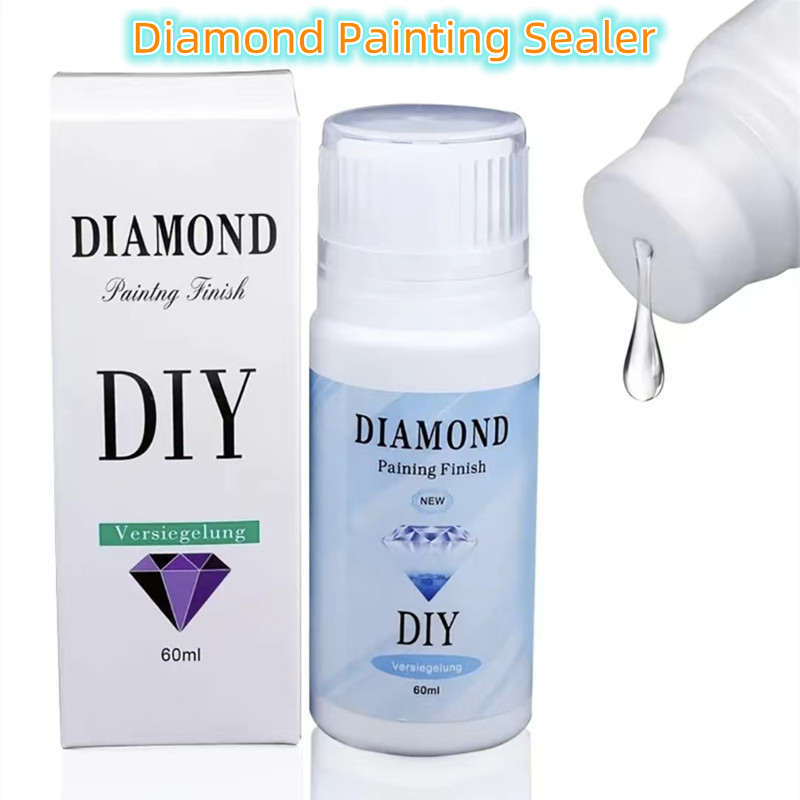 5D Diamond Painting Glue Diamond Art Glue Sealer Puzzle Glue (60ml)