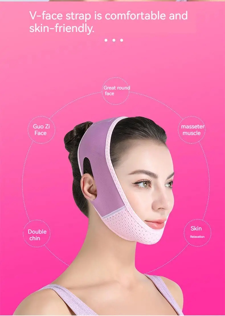 ParaFaciem Reusable V Line lifting Mask Facial Slimming Strap - Double Chin  Reducer - Chin Up Mask Face Lifting Belt - V… : kpopita
