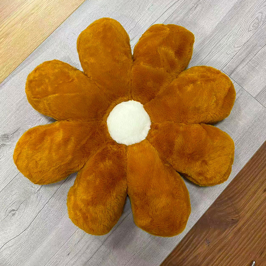 1pc Large Daisy Floor Pillow 19 68 Diameter Machine Washable Plush ...