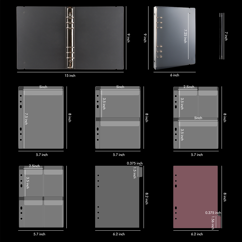 Die Storage Book Binder Die Stamp Storage Folder Page Temu