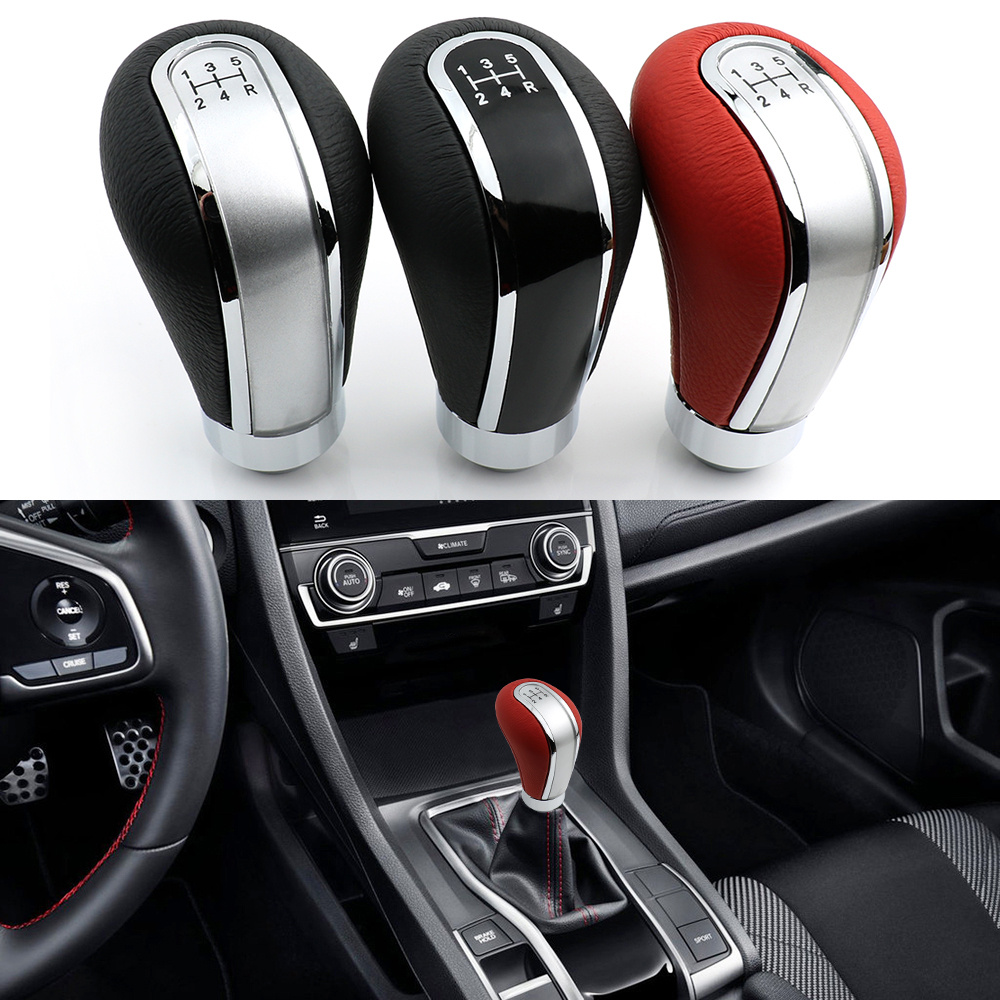 Upgrade Ride A Premium 5 speed Faux Leather Shifter Knob - Temu