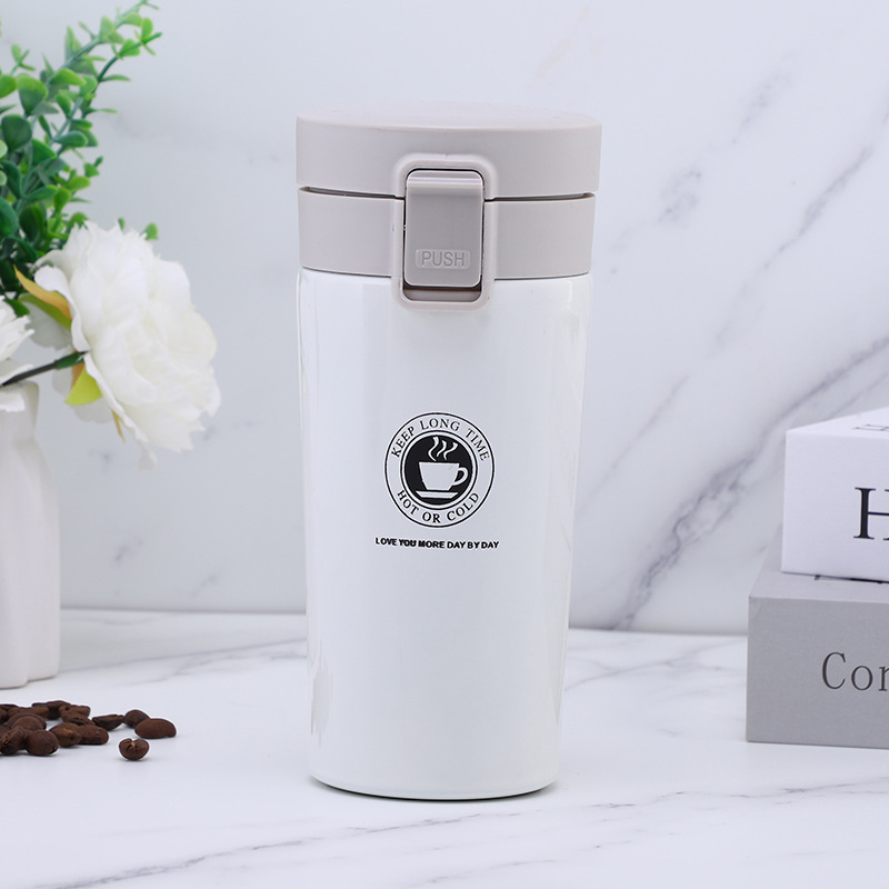 Revomax 473ml/ 16oz Thermos Double Wall Stainless Steel Vacuum Flasks Cup  Coffee Tea Milk Travel Mug Thermo with Gradient Color