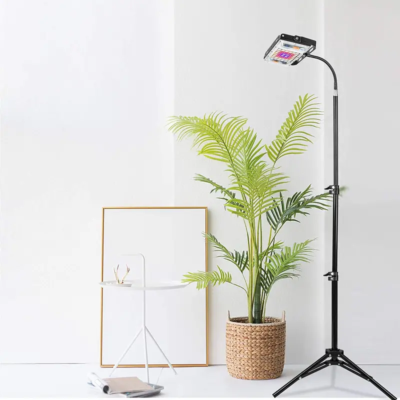 grow light with stand full spectrum 150w led floor plant light for indoor plants grow lamp with on off switch adjustable tripod stand 15 48 inches gift for birthday valentines easter boy girlfriends details 1