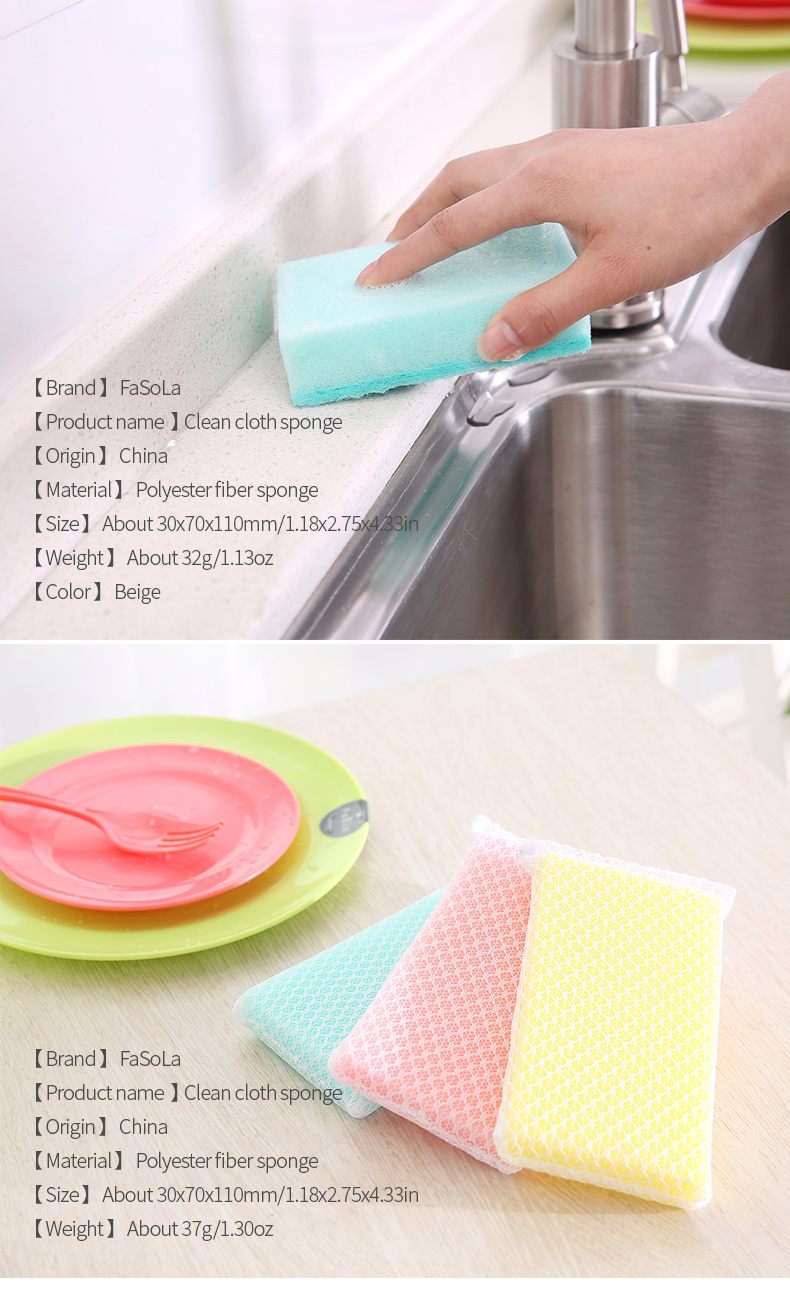 Mesh Cleaning Cloth Kitchen Cleaning Cloth Pot Washing Magic - Temu