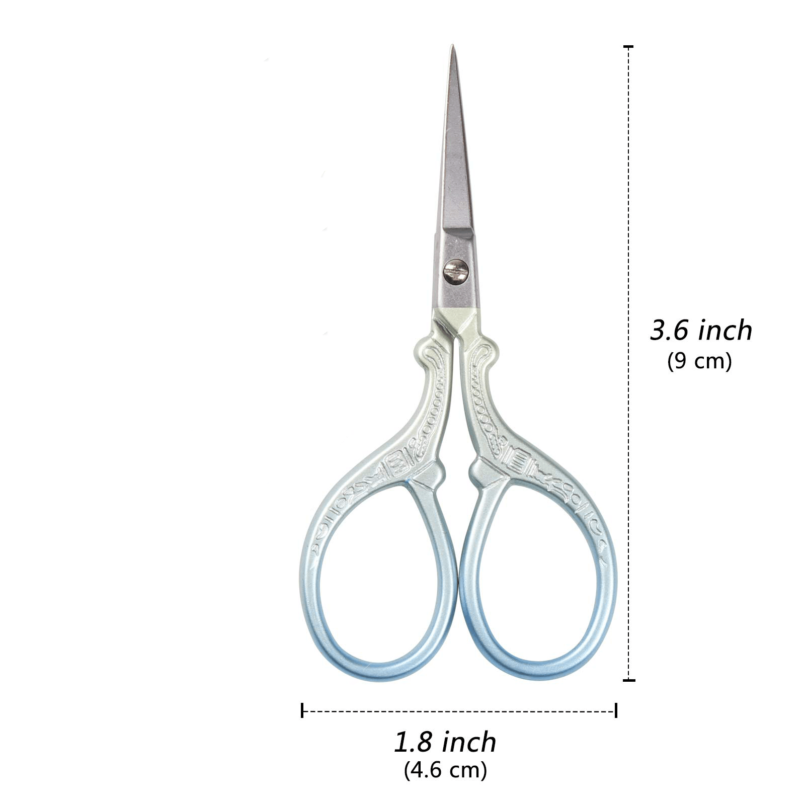 Scissors Set With Leather Sheaths For Sewing Crafting Art - Temu
