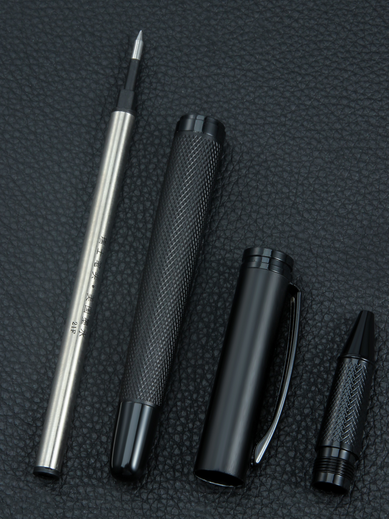 Black Pen - Metal Matte Black