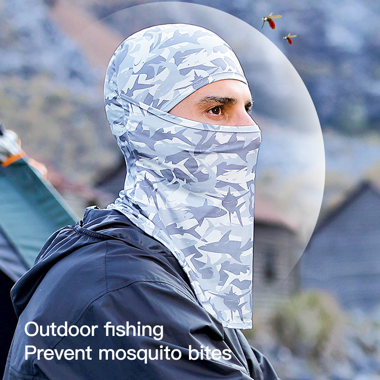 Sun Protection Balaclava Men Windproof Elastic Face Cover - Temu Canada