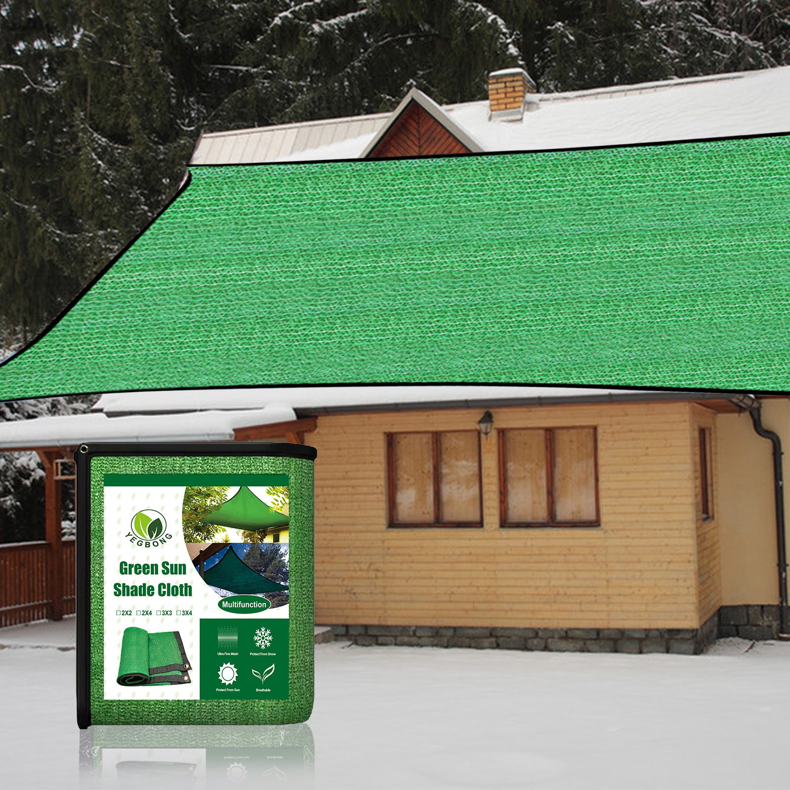 Keep Cool Protected Green Sun Shade Cloth Perfect Balconies Temu