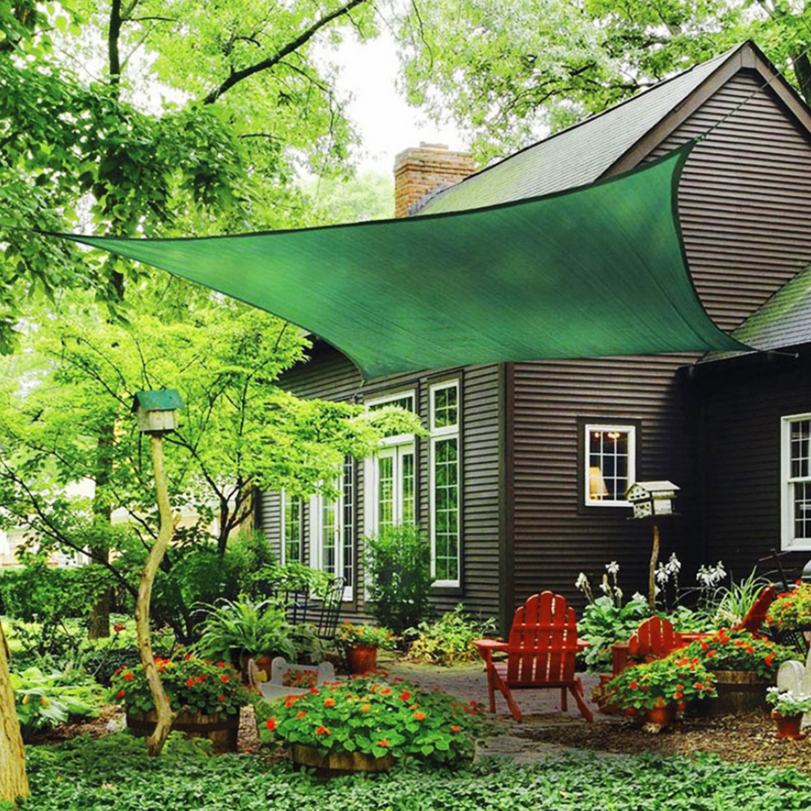 Keep Cool Protected Green Sun Shade Cloth Perfect Balconies Temu