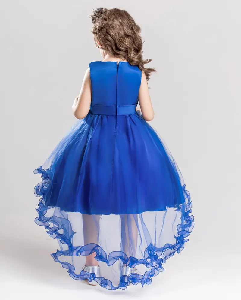 Girls Sleeveless Princess Dress Prom Dress Flowers - Temu Czech Republic