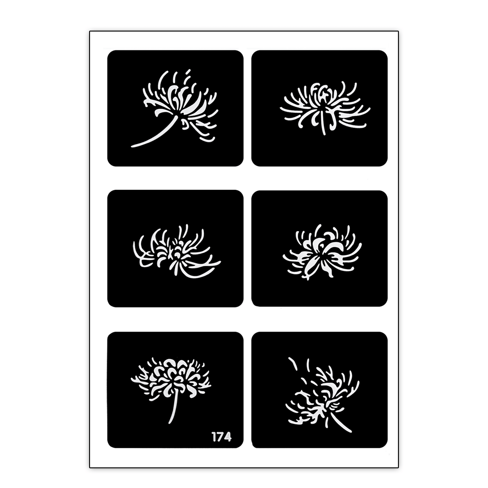Tattoo Stencil Kits Reusable Temporary Tattoo Stencil Airbrush Tattoo