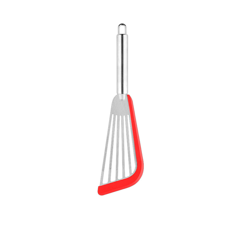 Get 【Sowe】 Silicone Spatula, Non-Stick Pan Dedicated Stir Fry Spatula  Delivered