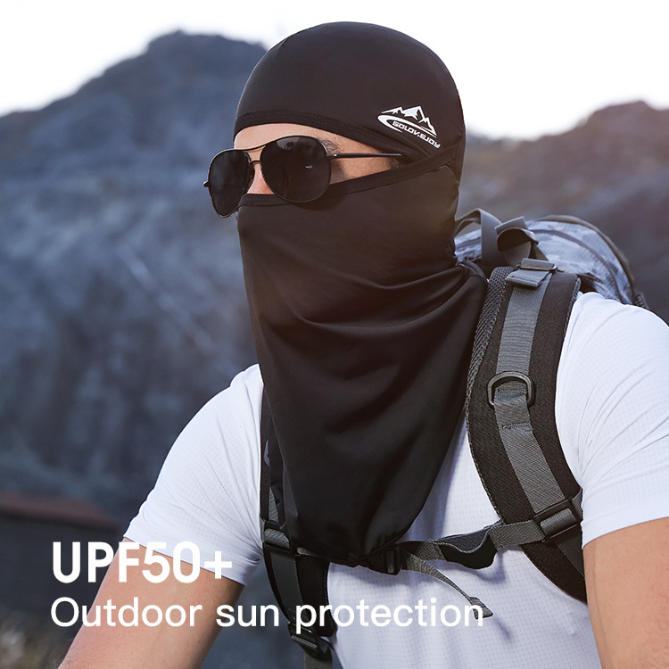 Sun Protection Balaclava Men Windproof Elastic Face Cover - Temu