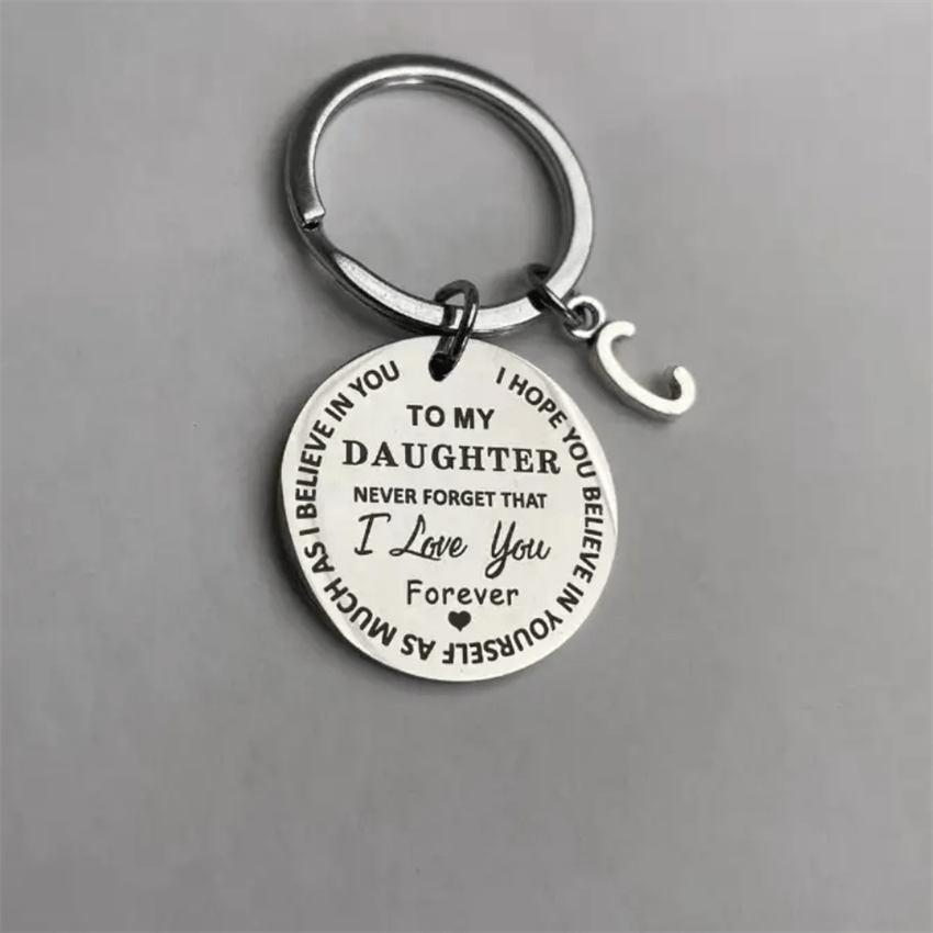 Waeceip Inspirational Keychain Sometimes You Forget You're Awesome Letter  Keyring Initial Alphabet Keychain Graduation Gifts (V) - Yahoo Shopping