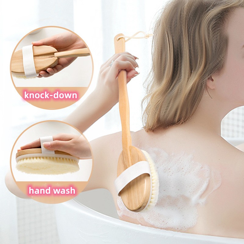 Body Brush 16 Shower with Detatchable Handle Fair Trade