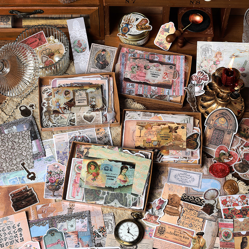 Ancient Style Japanese Scrapbooking Sets