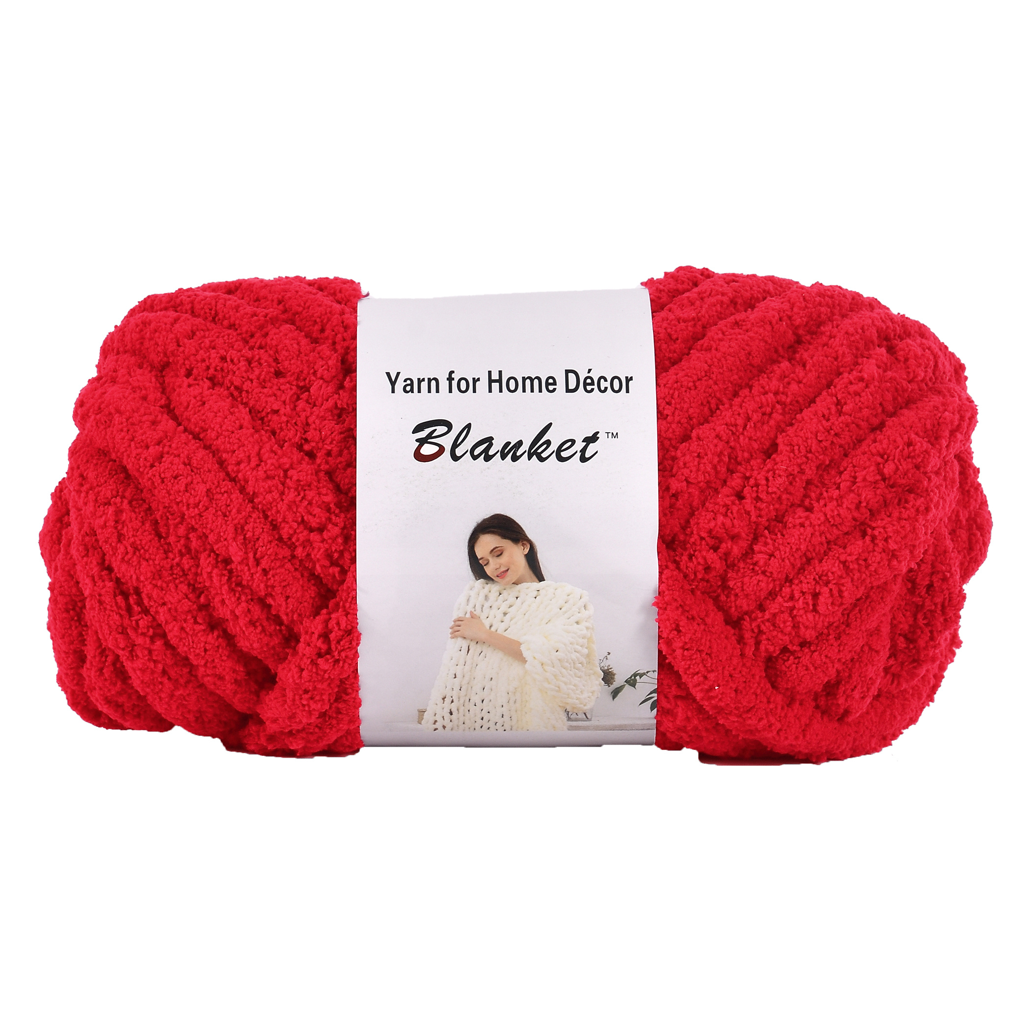  Bulk Chenille Chunky Yarn,Blanket Making Kit,White 250g  Chenille Knitting Yarn,Arm Knitting Kit,Chunky Knit Blanket Yarn,Jumbo  Knitting Yarn