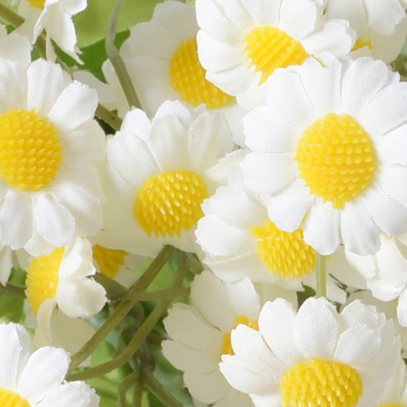 Set of 6 Stems Artificial Chamomile Daisy Flowers – Floral